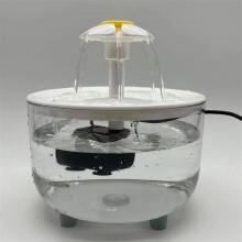 (stile 1, spina USA 110V) Fontana d'acqua automatica per gatti con filtro USB, elettrica e silenziosa,