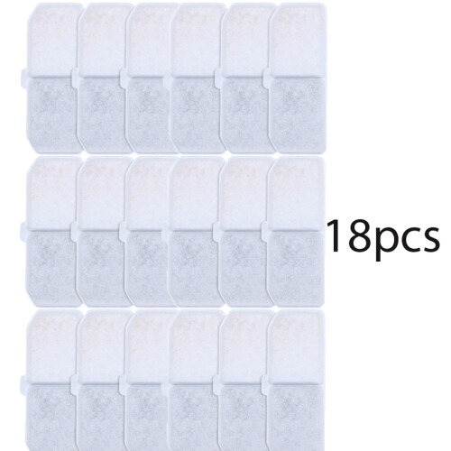 (18PC,L)water distributor filter cat drinking water filter filter (this product only has chip)