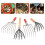 (A4)【Joy】Multifunctional Rake Tool Portable Beach Clam Rake Seafood Shell Rake Garden Farm Digging Tools 2