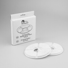 (2 confezioni) Cartuccia filtro per fontanella per gatti Little Flower, compatibile con l'originale,
