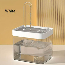 (WIT) Automatische circulatie waterfontein voor huisdieren - Continu vers waterdispenser voor katten