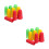2Sets Silikon Finger Sleeves Finger- Daumenschutz 6