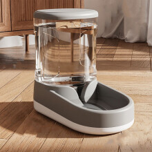 (Style 4)Detachable Automatic Cats Feeder Anti Slip Anti Overturning Dog Water Dispenser Double Bowl