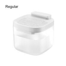 (Wit, standaard) Automatische drinkfontein voor huisdieren, 3 liter, circulatiefilter, waterdispenser