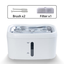 (1 set - 1 filter, 2,5 liter) Automatische drinkfontein voor katten van 2,5 liter met filter.