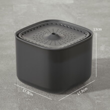 (MJSJ-Zwart Normaal, 3L) Automatische drinkfontein voor katten 3L - Elektrische dispenser met grote