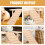 Cage Hamster Bois Multifonction Beige Avec Rampe Échelle 5