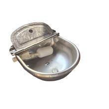 (WIT) Damaly, Automatische waterdispenser voor huisdieren met zwaartekrachttoevoer en ingebouwd reservoir,