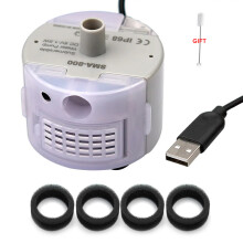 (set 1) Dränkbar pump för husdjursfontän, motor, vattenpump för katt, SMA-800, USB-vattenpump, tillbehör