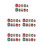5Boxes Xmas Fake Nails Short Plastic Press on Nails 7