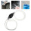 1Pompe Manuel Transfert Carburant Noir Caoutchouc Grande Capacité 8