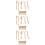 3Pièces Kit Outils Kung Fu Assortiment Élégant Cérémonie 7