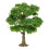 8Mini Arbres Modèles En Fer PVC Pour Décoratifs Verts 6