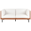 Beliani Sofa 2 Seater VORGOD Fabric Off-White 1