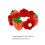 1Collier Ajustable Coton Pour Animaux Motif Fraise 2