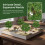 8Mini Arbres Modèles En Fer PVC Pour Décoratifs Verts 5