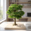 8Mini Arbres Modèles En Fer PVC Pour Décoratifs Verts 9