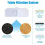 (5 PCS)Cat Drinker Replacement Activated Carbon Filter Rectangular Pet Dog Waterer Cartridge Filter 4