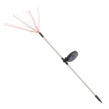 3Stk Gartenlampe Solar LED Feuerwerksmotiv Ground Plug