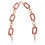 2Stk Acryl Handtaschenketten Pink Strap Schmuck 1