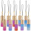 20Pièces Flacons Rouleaux Multicolores Verre Et Plastique 1