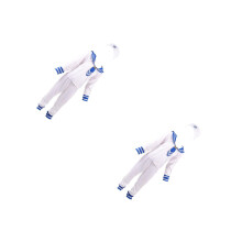 2Sets Party Kostüm Set Weiß Sailor Uniform Cosplay Performance Kinder