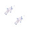 2Sets Party Kostüm Set Weiß Sailor Uniform Cosplay Performance Kinder 1