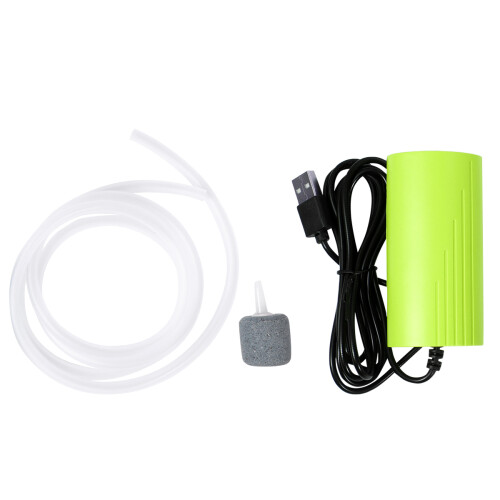 1USB Aquarium Oxygenateur ABS Compacte Silencieuse