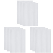 60Stk Weißes Geschenkkraftpapier Blütenmuster Geschenkverpackung DIY
