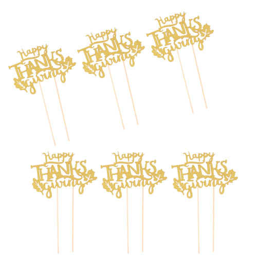 1Ensemble Cake Topper En Papier Pour Décoration De
