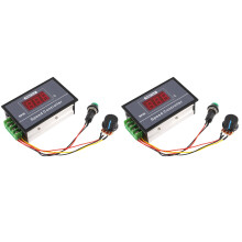 2Stk Pwm Dc Motorregler Hausgeräte Stufenloser Drehzahlregler
