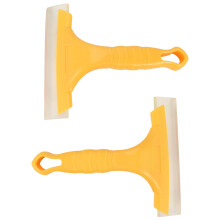 2Pièces Grattoirs Jaunes ABS Multipurpose Auto Film Nettoyage