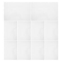 50Pages D'inserts A4 Double-Face Pour 4 Anneaux Autocollants