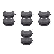 8Pièces Boîte Rigide Noir Eva Pour Range-Lunettes Taille Sport
