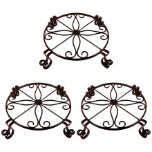 3Stk Metall Blumenhalter Für Pflanzen Im Garten