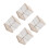 4Pièces Boîte Rotative Multi-Niveaux Beige Pour Et Cosmétiques 1