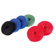 Sangles Câbles Réutilisables Hook Et Boucle Multicolores