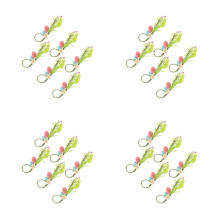 24Pièces Anneaux De Serviette Décoratifs En Mousse En Tissu
