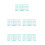 10Pièces Grille Conditionné Bleu Usage 1