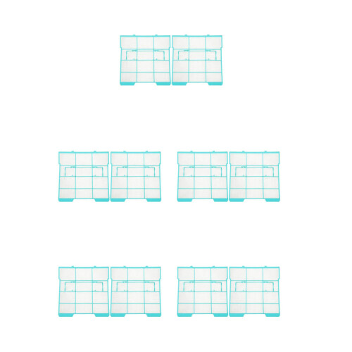 10Pièces Grille Conditionné Bleu Usage