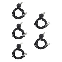 5Pièces Câble Acier Recouvert PU Accessoire Fitness Gym Maison