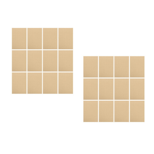 100Feuilles Retro Kraft Ligné Marron Pour Correspondance
