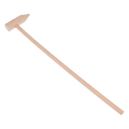 5Pièces Marteaux En Bois Pour Enfants Mini Maillets Marron Clair