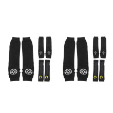 6Paires -Doigts Tricotés Pour Protection Et Cosplay