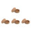 4Pièces À Grains Manuel Bois Beige Résistant 1