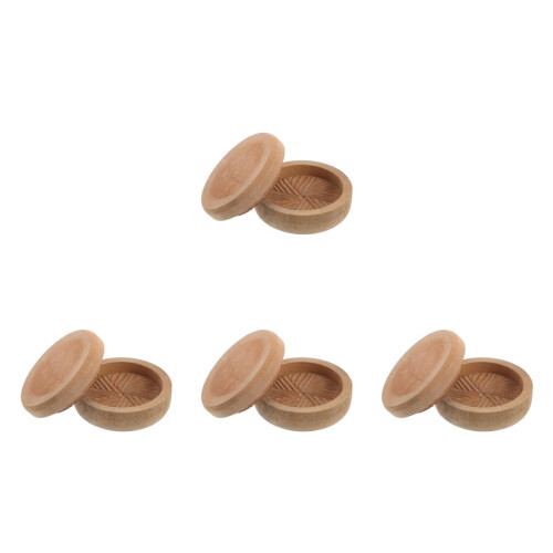 4Pièces À Grains Manuel Bois Beige Résistant