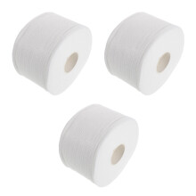 3Rouleaux Lingettes Coton Jetables Éponges Douces