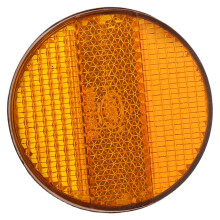 Réflecteur Orange Plastique Rond Pour