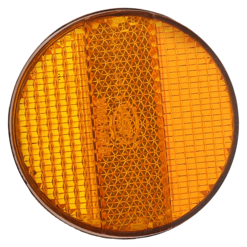 Réflecteur Orange Plastique Rond Pour