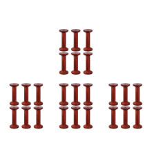 24Pièces Supports Bois Pour Couture Rangement Gain De Place